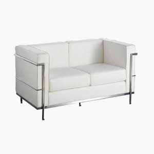 Three Seater Metal Sofa