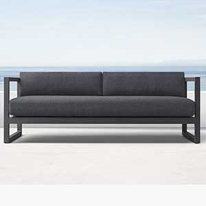 Three Seater Metal Sofa