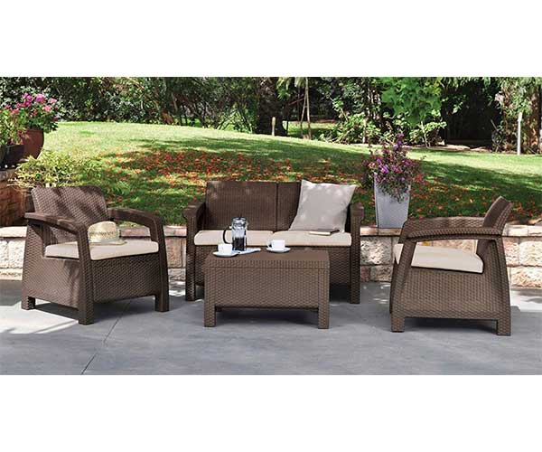 2 Seater Sofa Set 