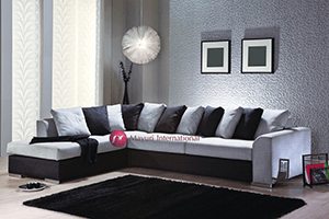 L Shape Fabric Sofa Manufacturers