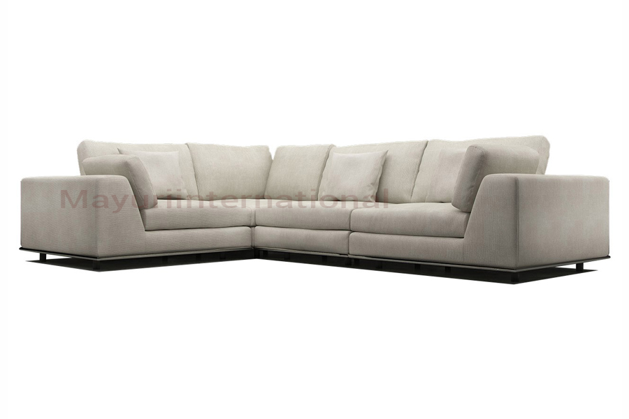 L Shape Fabric Sofa