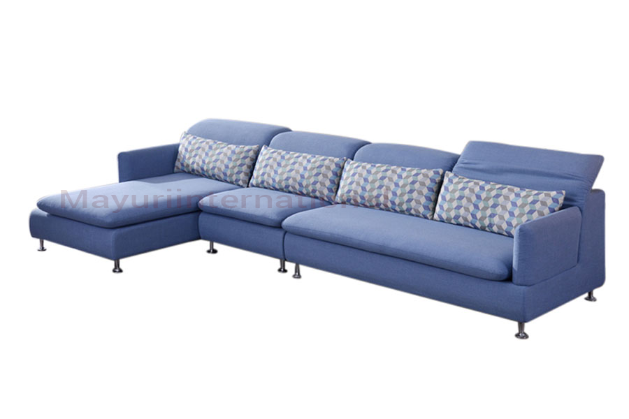 L Shape Fabric Sofa