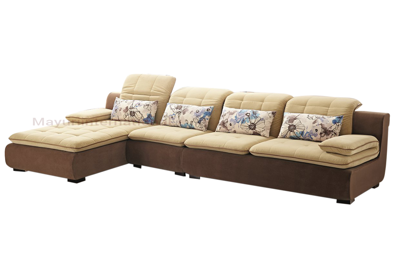L Shape Fabric Sofa