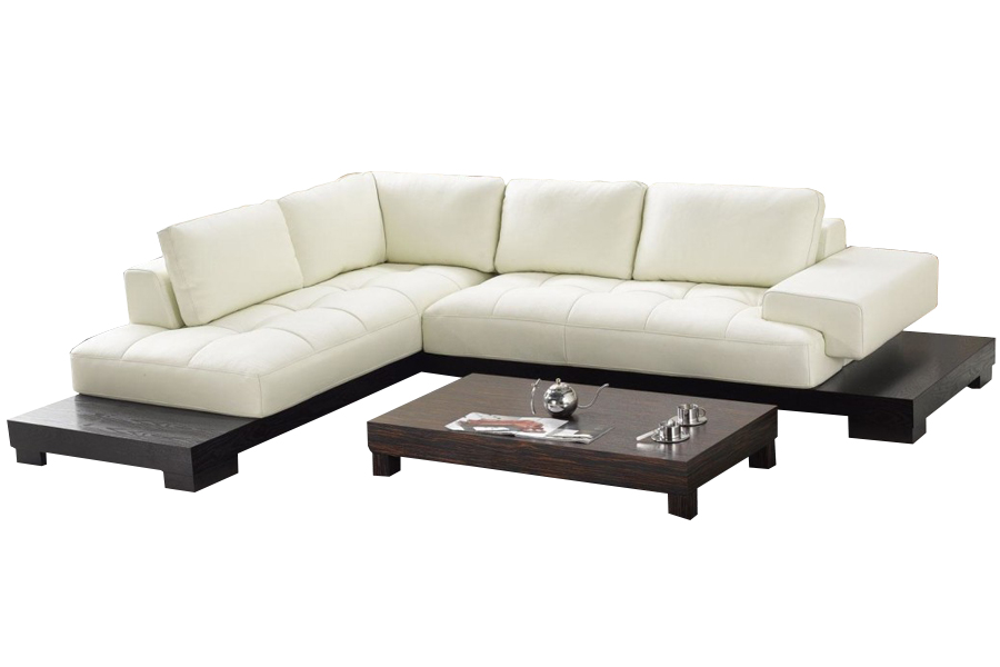 L Shape Leatherite Sofa