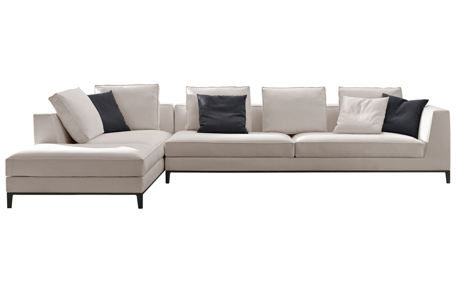 L Shape Leatherite Sofa