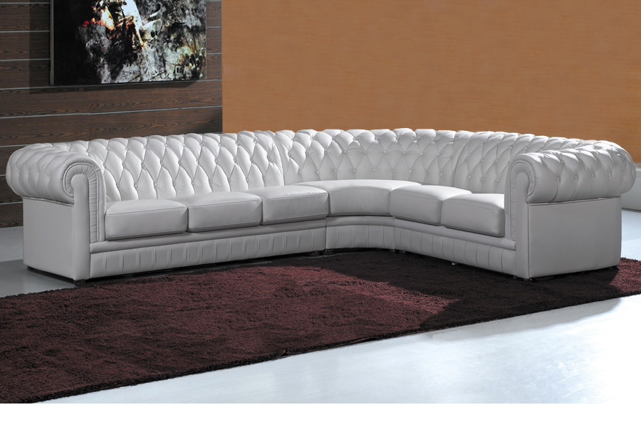 L Shape Leatherite Sofa